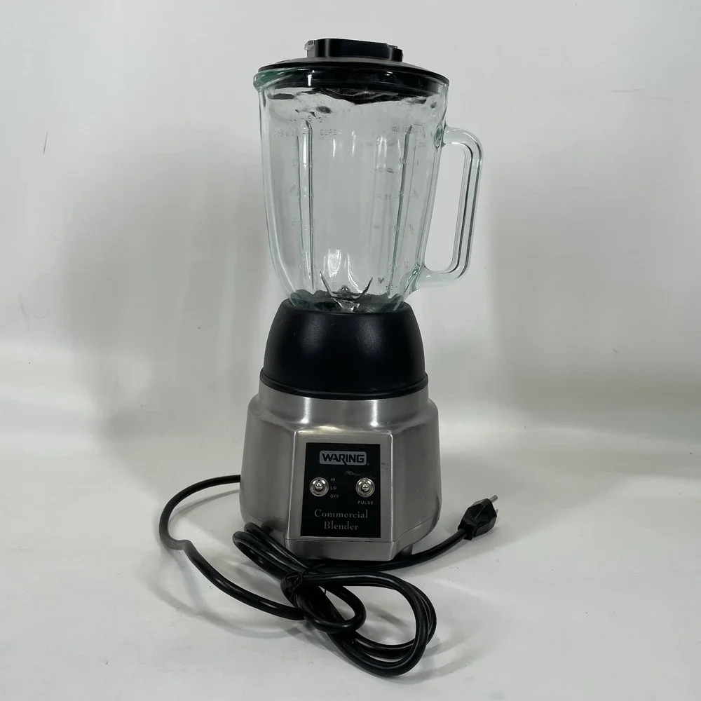 Waring Commercial Drink Blender Mixer SDM50 44oz glass stainless two speed pulse